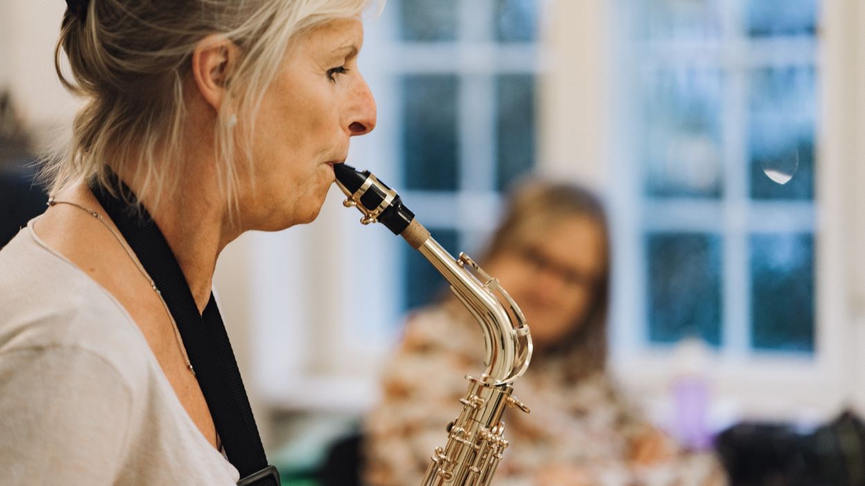 Saxofon Voksen Dame Vupti 2